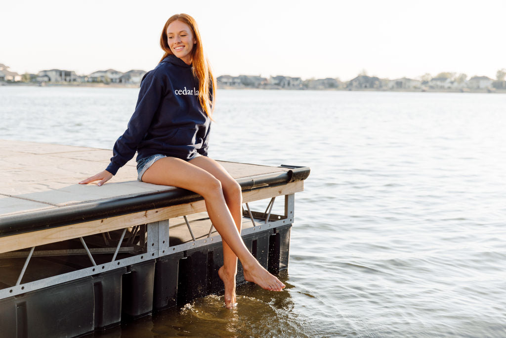 Shoreline Serif Hoodie