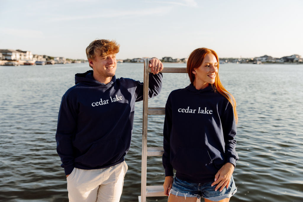 Shoreline Serif Hoodie