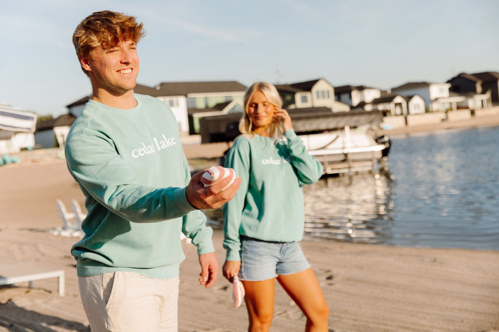 Shoreline Serif Sweatshirt