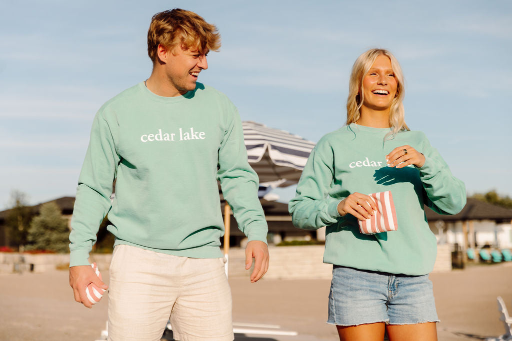 Shoreline Serif Sweatshirt