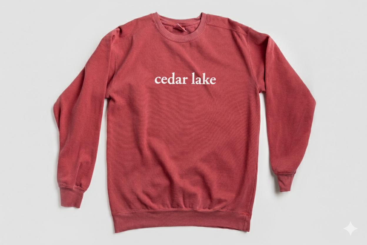 Shoreline Serif Sweatshirt