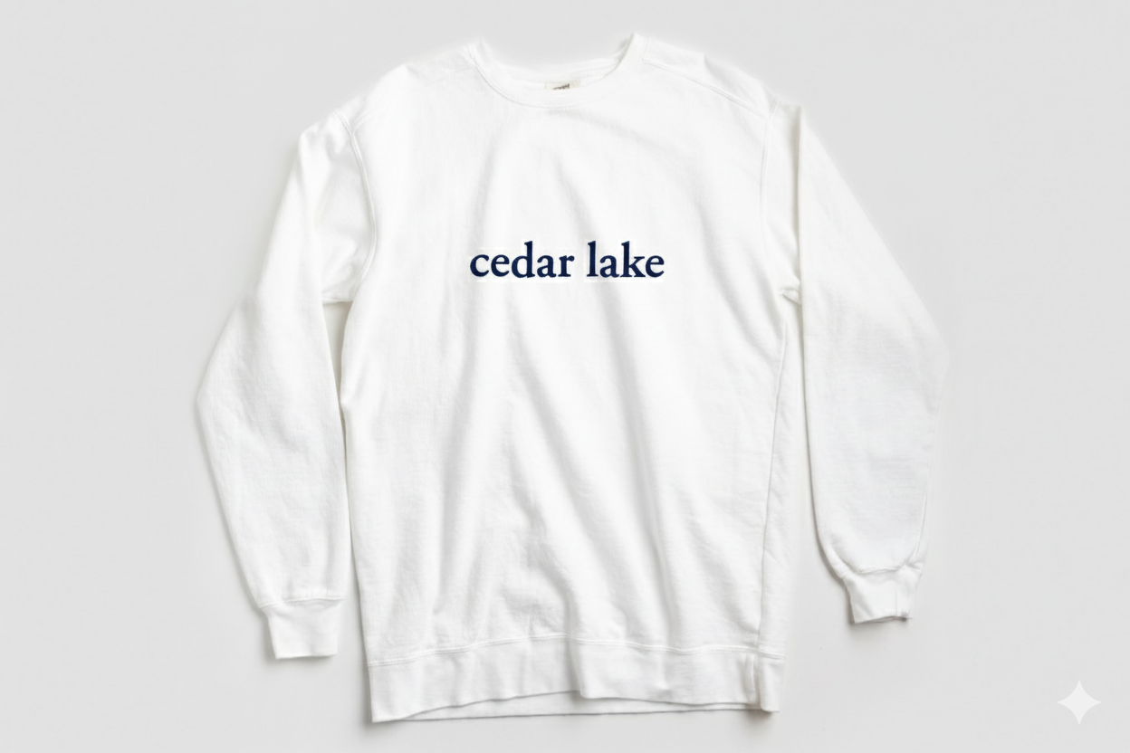 Shoreline Serif Sweatshirt
